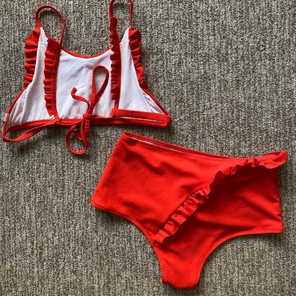 Red Swimsuit - Picture 2 of 2